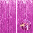 thumbnail image 1 of Destyer 1pcs Set Streamers Party Decorations Streamers Decorations 6.5ft Tinsel Curtain Backdrop Photo Backdrop For Birthday Pink 6.5ft 2Set, 1 of 6