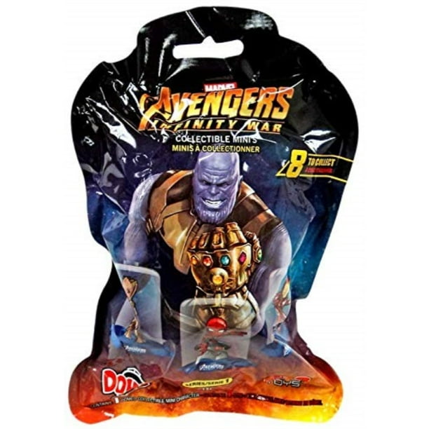 Marvel Avengers Infinity War Domez Collectible Minis Blind Bag with 8