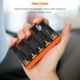 thumbnail image 2 of Variable Hand Finger Strength Tension Exerciser Grip Trainer for Piano Guitar (Orange), 2 of 10