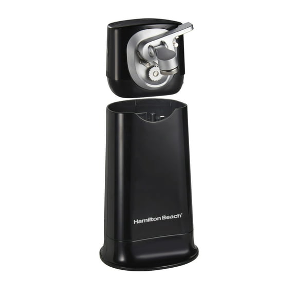 Hamilton Beach Flexcut 2-in-1 Automatic Electric Can Opener, Cordless and Rechargeable, Black