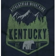 thumbnail image 2 of Kentucky Appalachian Trail Camping Womens Slim Fit Graphic Tee Brisco Brands S, 2 of 4