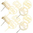 thumbnail image 5 of 15Pcs Happy Birthday Cake Toppers Acrylic Cake Toppers Cupcake Toppers Picks, 5 of 6
