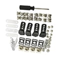 thumbnail image 1 of LOVIVER 53 Pcs Kit de Réparation de Casque de Hockey Accessoires Équipement Pièces de Rechange Clips de Visière Kit de Matériel de Remplacement pour Casque de Baseball, 1 of 8
