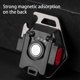 thumbnail image 5 of Advancent Llavero COB Light Antorcha recargable Ajustable 7 modos Linterna de bolsillo de carga rápida con gancho para exteriores Escalada, 5 of 6