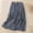 Blue, variant on Aueoeo Skirts For Women Elegt Loose Fits Elastit Maxi Skirt Cotton Linen High Waist Skirt Vintage A-Line Pleated Skirt Blue XL