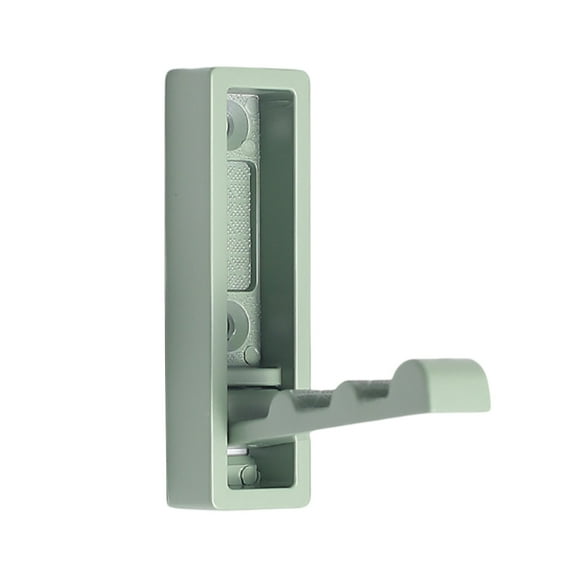 Folding Wall Hook, Foldable Coat Hook Mounted, Heavy Duty Zinc Alloy No Rust Fold Up Hooks for Hanging Coat, Towel, Key, Hat, Bag, Jacket, Backpack (Brushed Nickel)