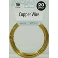 Cousin DIY 20 Gauge Copper Wire, 24 ft., Gold Finish