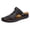 Black, variant on Men's Summer Casual Sandals Breathable Outdoor Beach Sandals Waterproof Work Shoes