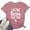 Light Pink, variant on LUOGENLI Female T-shirts for Womens Women Casual Animal Print Round Neck Short Sleeve T Shirt Top Stylish and Comfortable Tee for Everyday Wear Womens T-shirts Graphic Tees St. Patrick's Day Orange S