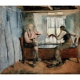 thumbnail image 3 of Harriet Backer 17x15 Black Modern Framed Museum Art Print Titled - Farm Interior, Knabberud in Barum (1886), 3 of 5