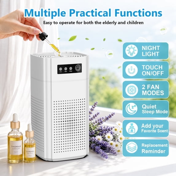 Airfire Air Purifier For Bedroom, 315 Sq Ft Coverage photo 2