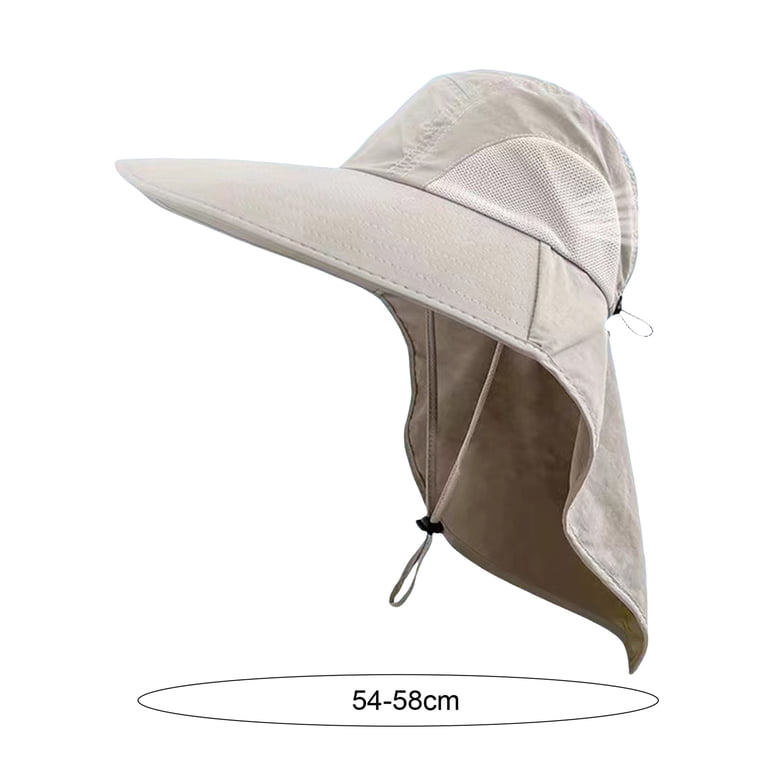 Sun Hat for Men Women with Neck Flap,UPF 50+ UV Protective  display picture 1