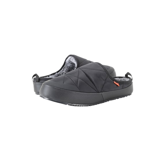 Avalanche Men's Faux Fur Lined Water Resistant Indoor Outdoor Slipper Mule