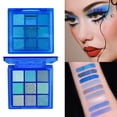 thumbnail image 2 of 9 Pan Eyeshadow Palette, Shimmer Matte Eyeshadow Set, Smoky Eye Shadow Palette, Dark Tone Makeup Palette, Versatile Eye Color Palette, 2 of 5
