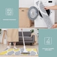 thumbnail image 6 of Yellow and Gray Geometric Quatrefoil Pattern Kitchen Rugs Sets Of 3,Kitchen Runner Rugs Non Skid Washable,Decorative Kitchen Floor Mats for Kitchen,Sink,Laundry,17"x30"+ 17"x47" + 17"x59", 6 of 6