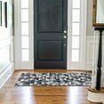 thumbnail image 4 of Ottomanson Non-Slip Hallway Runner Rug 20" x 59" Perfect for High Traffic Areas, Gray Triangles, 4 of 8