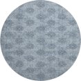 thumbnail image 2 of Addison Rugs Mayfield Premium Machine Washable Transitional Damask Blue Round Rug, 8' x 8', 2 of 6