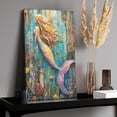 thumbnail image 4 of AIOE Mermaid Ocean Wall Art Canvas Print，Suitable for Living Room Bedroom Bathroom Office and Dining Room Decoration Frame: 16x24in, 4 of 7