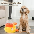 thumbnail image 4 of Slow Feeder Dog Bowl Interactive Duck Shaped Puzzle Food Dispensing Toy, Yellow Duck Pet Cat Automatic Feeding Machine Intelligent Interactive Dog Feeding Machine Dog Leakage Toy, 4 of 8