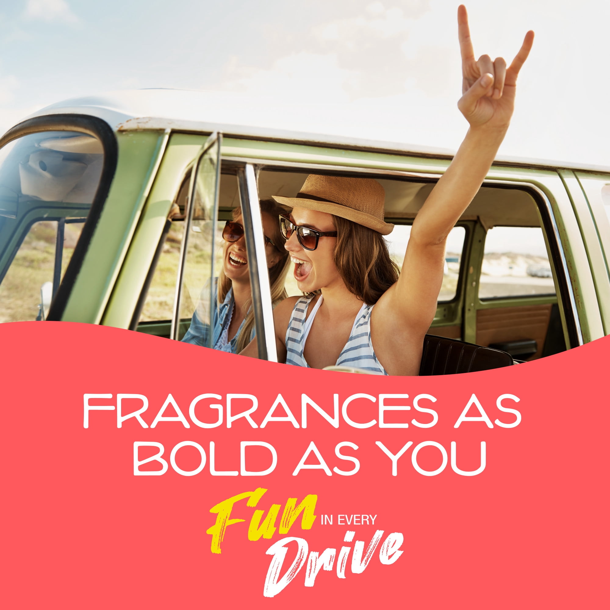 California Scents Spillproof Solid Air Freshener Can for Home or Auto, Sonoma Sunrise Scent