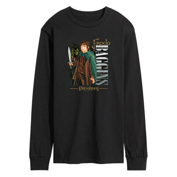 Lord of the Rings - Frodo Baggins - Mens Long Sleeve Tee