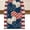 Color 2, variant on Amarainy Linen Watercolor Red White and Blue American Flag Stars Table Runner 72 inches Long 4th of July Memorial Day Veterans Day Patriotic Decoration and Supplies for Home