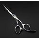 thumbnail image 3 of Juego de tijeras profesionales de corte de cabello de 6 pulgadas con afiladas hojas de titanio y tijeras de entresacar para barbero., 3 of 5