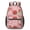 Pioneer Flower Floral Print Pattern-3, variant on Pioneer Flower Floral Print Pattern 17" School Backpacks for Teens,Waterproof Oxford Fabric,S-Shape Padded Straps for School,Travel,Hiking,Camping