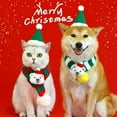 thumbnail image 5 of FurryElves Cozy Pet Christmas Decoration Santa Hat" - With a Diameter of 3.15in and a Height of 4.33in, Adjustable Size., 5 of 5