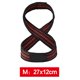 thumbnail image 4 of Figura 8 Deadlift Power Belt Antideslizante Fitness Gimnasio Levantamiento de pesas Correa de muñeca (M), 4 of 4
