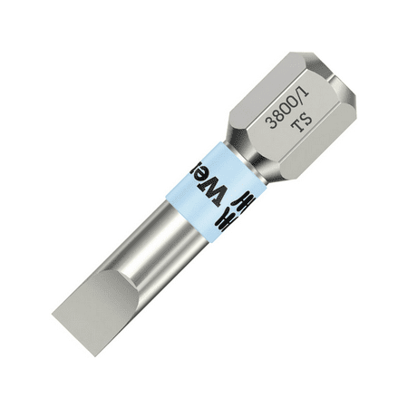 

Wera 05071000001 5.5 x 25mm Stainless Steel Slotted Torsion Insert Bit