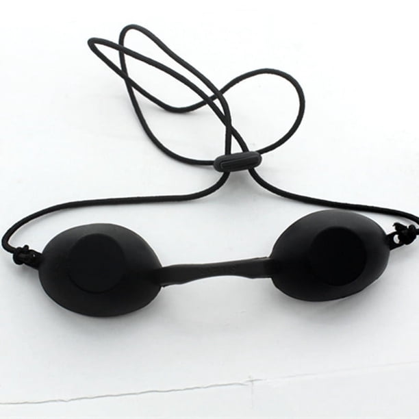 Gafas de protección UV, 3 uds., gafas de bronceado adecuadas para tratamiento de luz LED de belleza con láser UV IPL, gafas protectoras negras Co