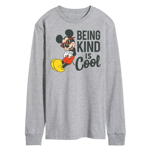 Mickey & Friends - Mickey Kind Is Cool - Men's Long Sleeve T-Shirt