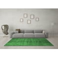 thumbnail image 3 of Ahgly Company Indoor Round Persian Emerald Green Bohemian Area Rugs, 6' Round, 3 of 4