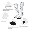 thumbnail image 6 of Fotbe Nautical Lighthouse Sailboat print Women's Men's Novelty Crew Socks Cotton Socks Knee High Socks for Walking,Running,Nurses,Pregnancy, 6 of 9
