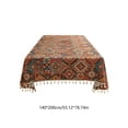 thumbnail image 3 of Fesfesfes Boho Tablecloth for Square Tables,Fringed Edges with Geometric Pattern Tablecloths,Floral Table Cover Cloth Decorative for Kitchen Dining Room, 3 of 6