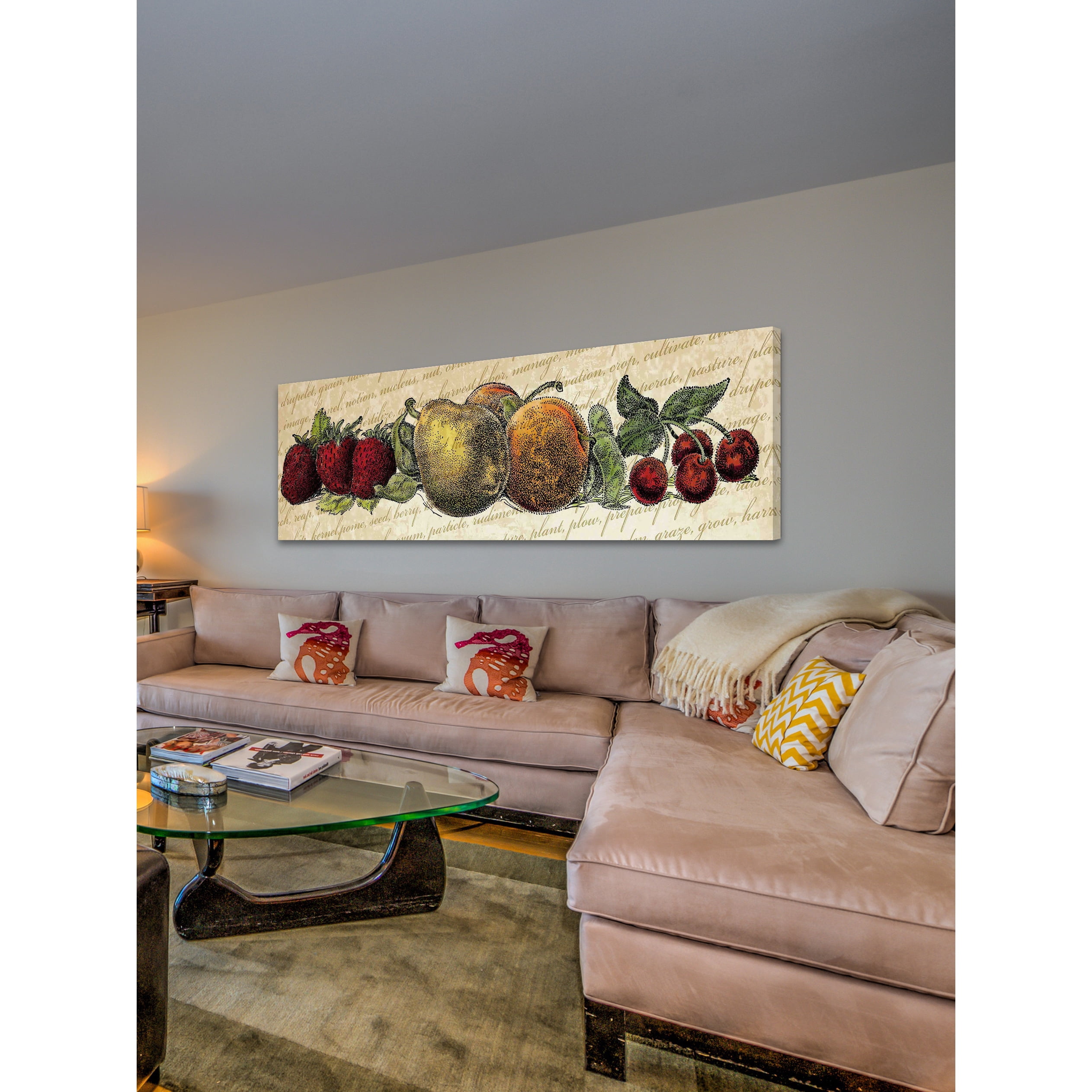 Marmont Hill "Fruit and Veg A" Painting Print on Canvas
