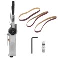 thumbnail image 1 of Belt Sander,10mm Pneumatic Belt Sander Air Polisher Belt Polishing Power Tool Unbeatable Value, 1 of 14