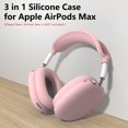 thumbnail image 2 of Funda de silicona para auriculares AirPods Max, color rosa, 2 of 7