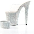 thumbnail image 3 of BEJEWELED-812RS, 8" Heel, 4" Platform Sandal, 3 of 5