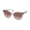 grey transparent, variant on SYA056 PALOMA 100% SUN PROTECTION WOMENS SIGNATURE LOGO GENUINE SUNGLASSES