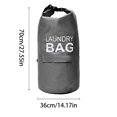 thumbnail image 3 of LXYFH Home Textile Storage Under $10 Black Laundry Bag With Strap 70L Laundry Backpack For Camping, 3 of 4