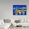 thumbnail image 3 of Trademark Fine Art 'Christmas Dock' Canvas Art by Geraldine Aikman, 3 of 3