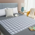 thumbnail image 4 of HYLLai Waterproof & Washable Bed Pad for Incontinence Protection, Large, Ultrasonic Quilting, Ideal for Elderly and Menstrual Use, 100CMx150CM, 4 of 9
