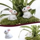 thumbnail image 1 of Fiudx Miniaturas de Jardín de Pascua, Adornos de Conejo Pintados a Mano, Artesanía de Resina para Minijardines, Decoración de Casas de Muñecas, Vistas de Jardín Diy, Decoración de Sala de Estar, Tama, 1 of 4