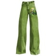 thumbnail image 4 of Luowei Women's Loose Fashion Plus Size Printed Casual Pants, Green, XXL, 4 of 4