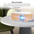 thumbnail image 3 of Miniproyector LED portátil para cine en casa, dispositivo Compatible con Smart TV Box HD, Compatible con películas de 1080P, regalo para niños, 3 of 4