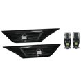 thumbnail image 2 of 3X Feu de Position Latéral Teinté Fumée avec LED pour 2016-19 JDM, 2 of 7