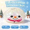 thumbnail image 5 of Christmas Bao Bun Squishy Toy, 3.2 Inch Glitter Squishy Fidget Toys, Mystery Stress Ball Squishies for Christmas with Steamer Container for Kids Adults Christmas Stocking Stuffer, 5 of 7