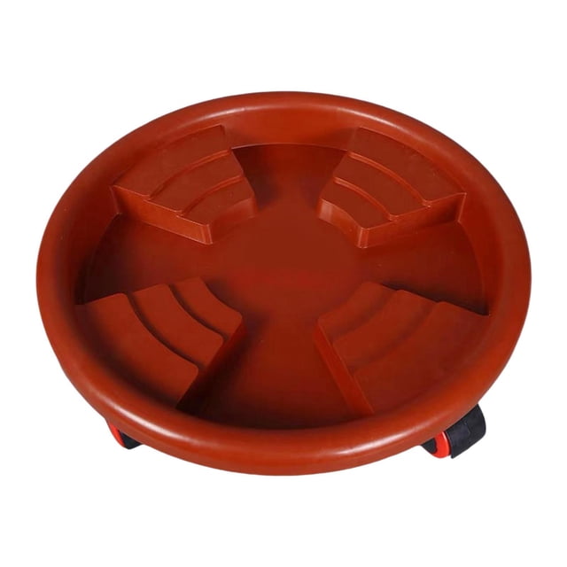 koolsoo Support de Plante avec Roues Pratique Polyvalent pour Balcon Intérieur Extérieur Magasin 46cm